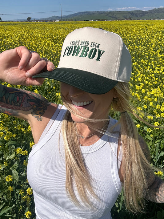 Cowboy Luck Snapback