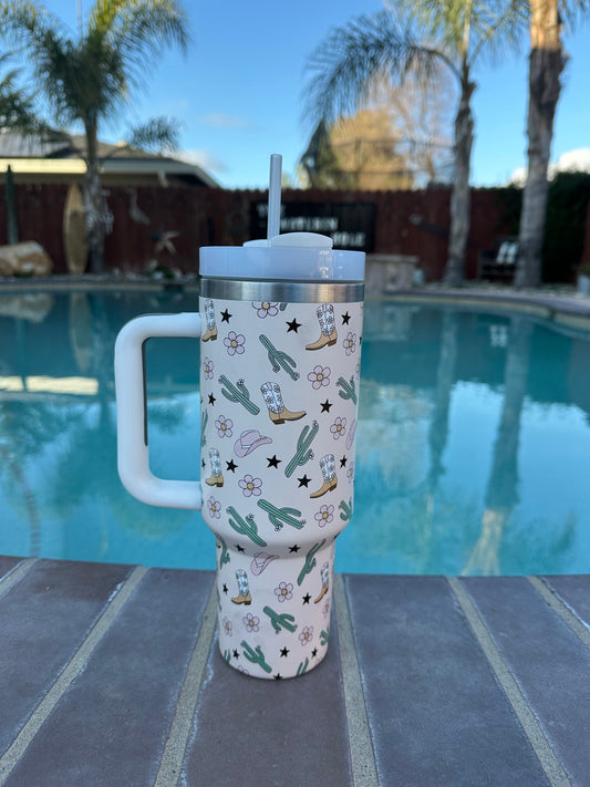 Head Over Boots Tumbler