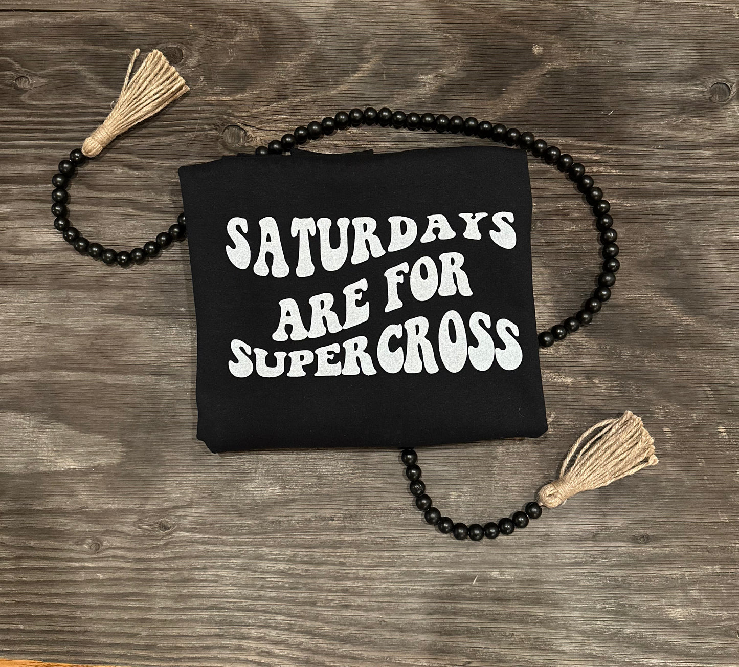 Saturdays Are For Supercross Crewneck