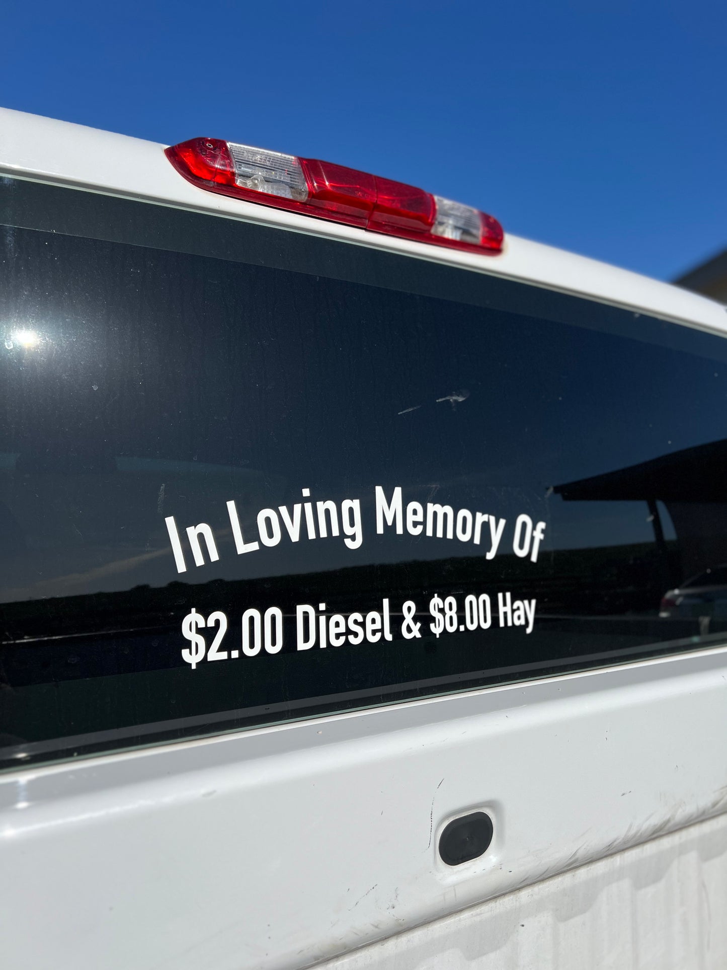 In Loving Memory Decal