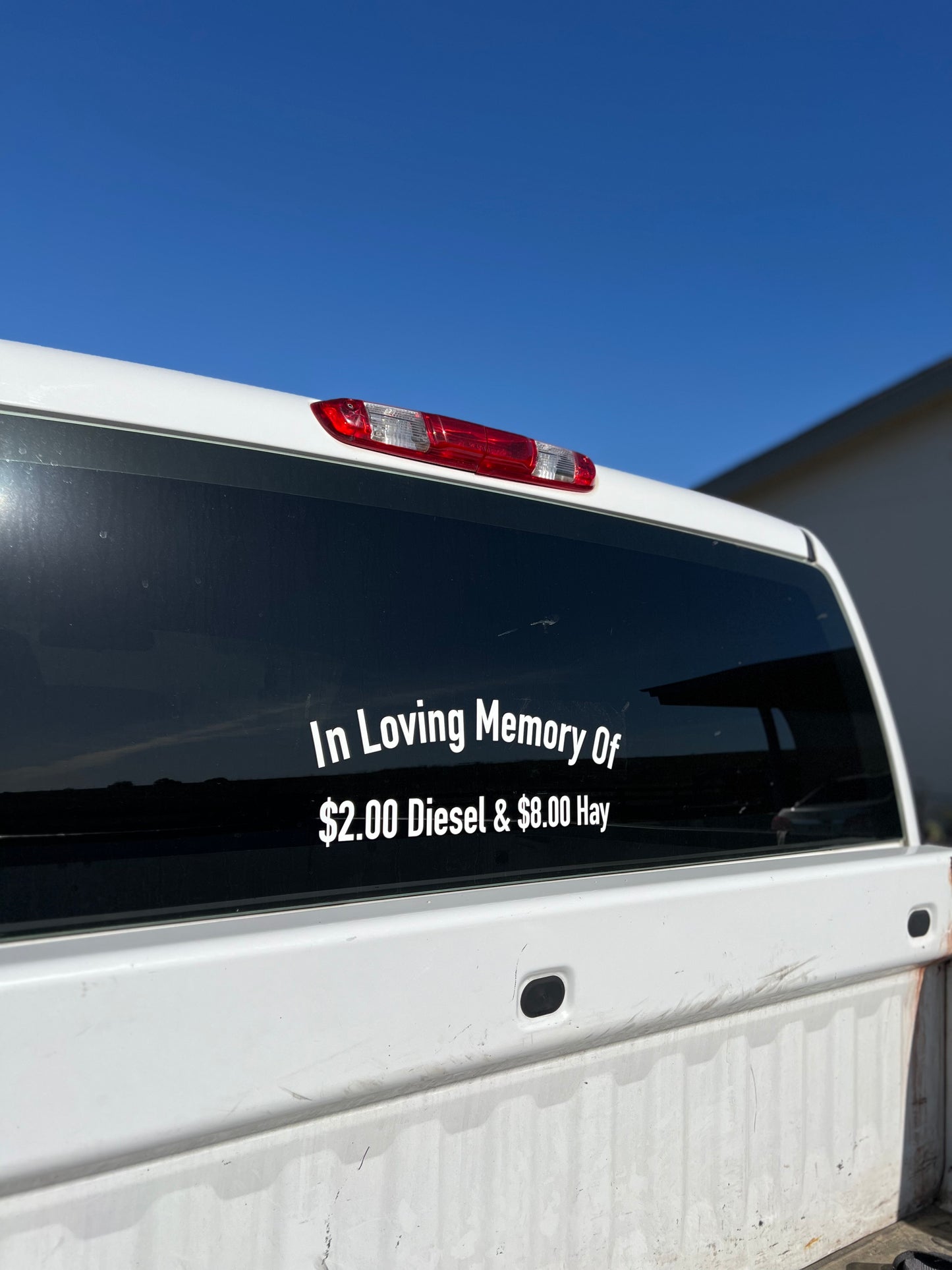 In Loving Memory Decal