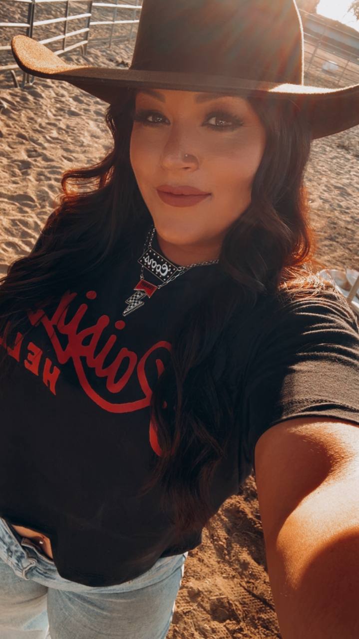 Raisin' Hell Crop Top