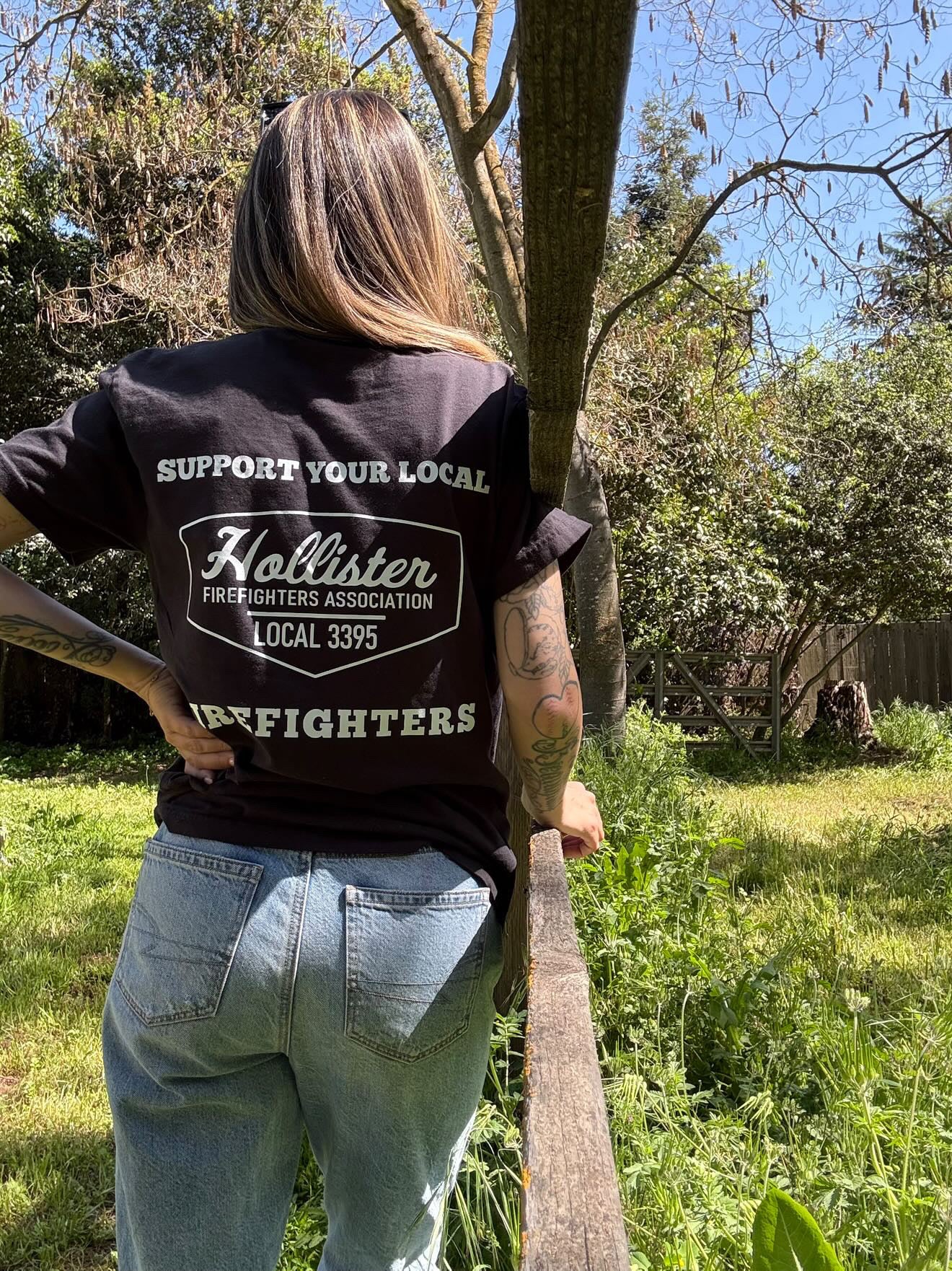 Support Your Local Firefighters Tee