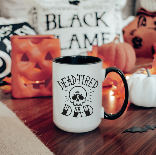 Dead Tired Dad Mug