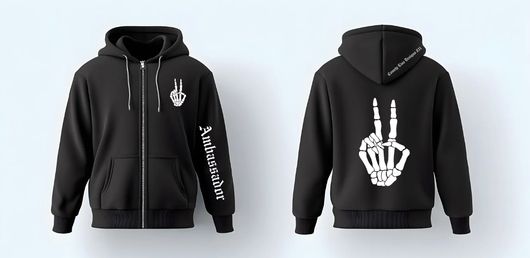 Ambassador Spooky Season Zip Up