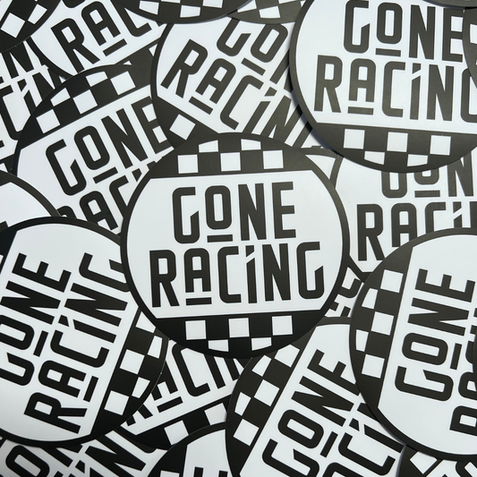 Gone Racing Sticker