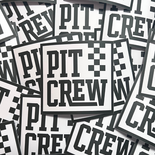 Pit Crew Sticker