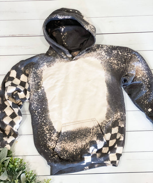 Custom Youth Bleached Race Hoodie