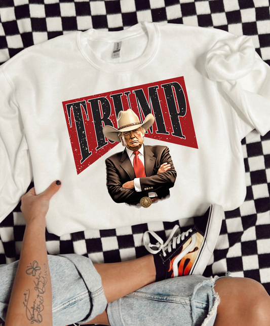 Wild West Trump Crewneck