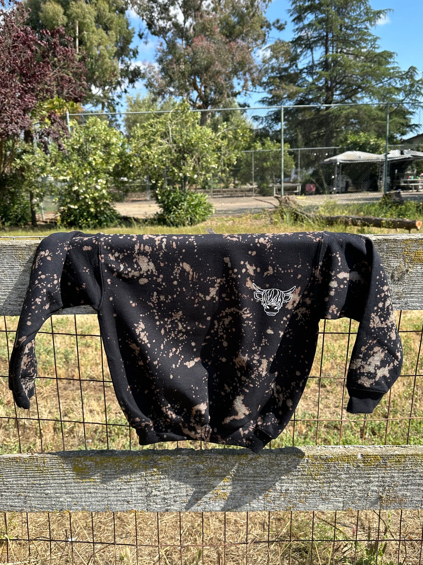 Youth Highland Cow Crewneck
