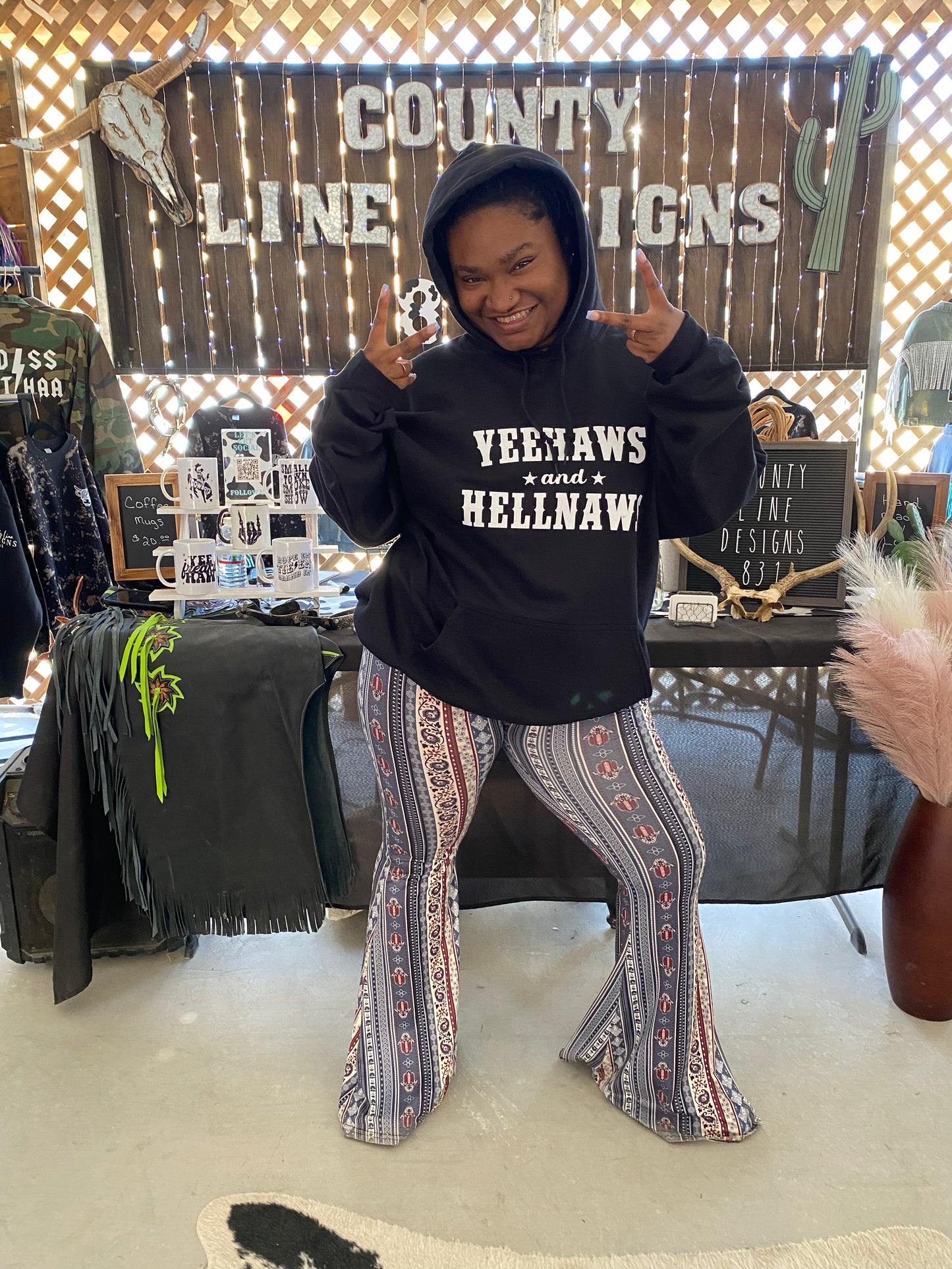 Yeehaws & Hellnaws Hoodie