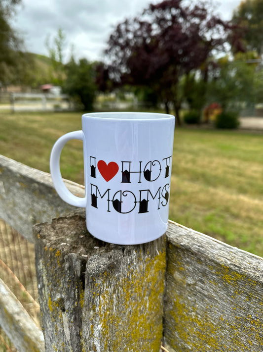 I ♥️ Hot Moms Mug