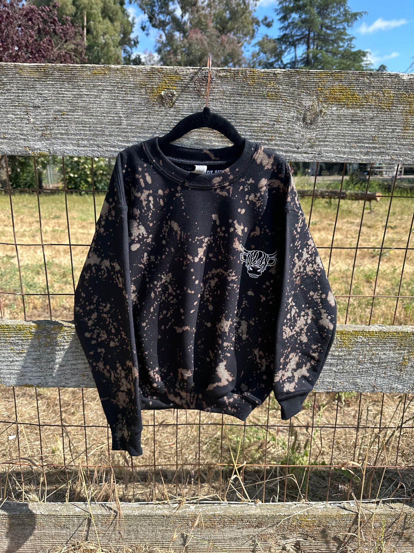 Youth Highland Cow Crewneck