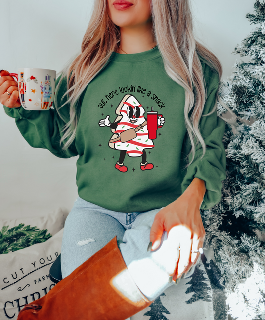 Lookin' Like A Snack Crewneck