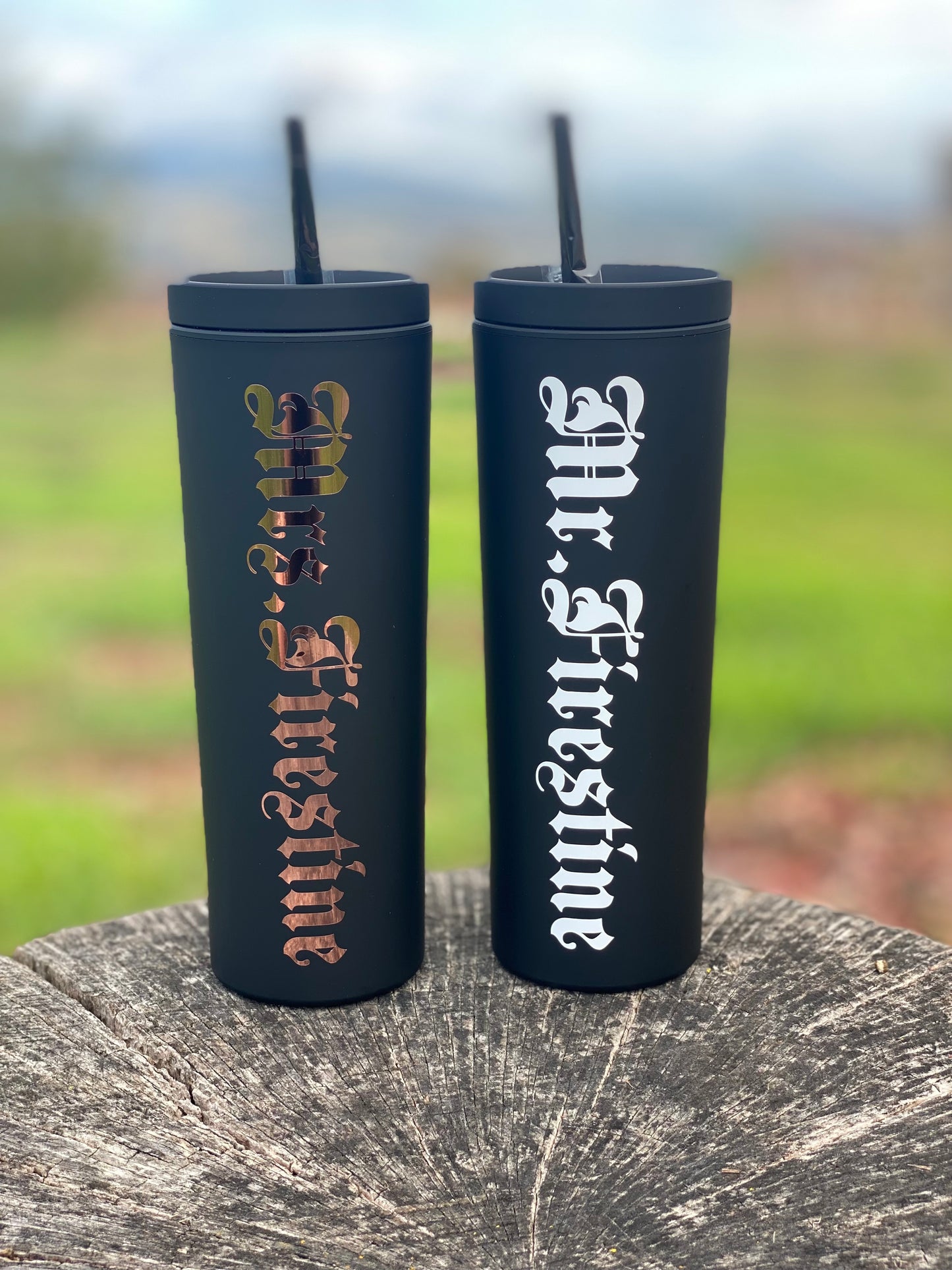 Mr. & Mrs. Tumblers