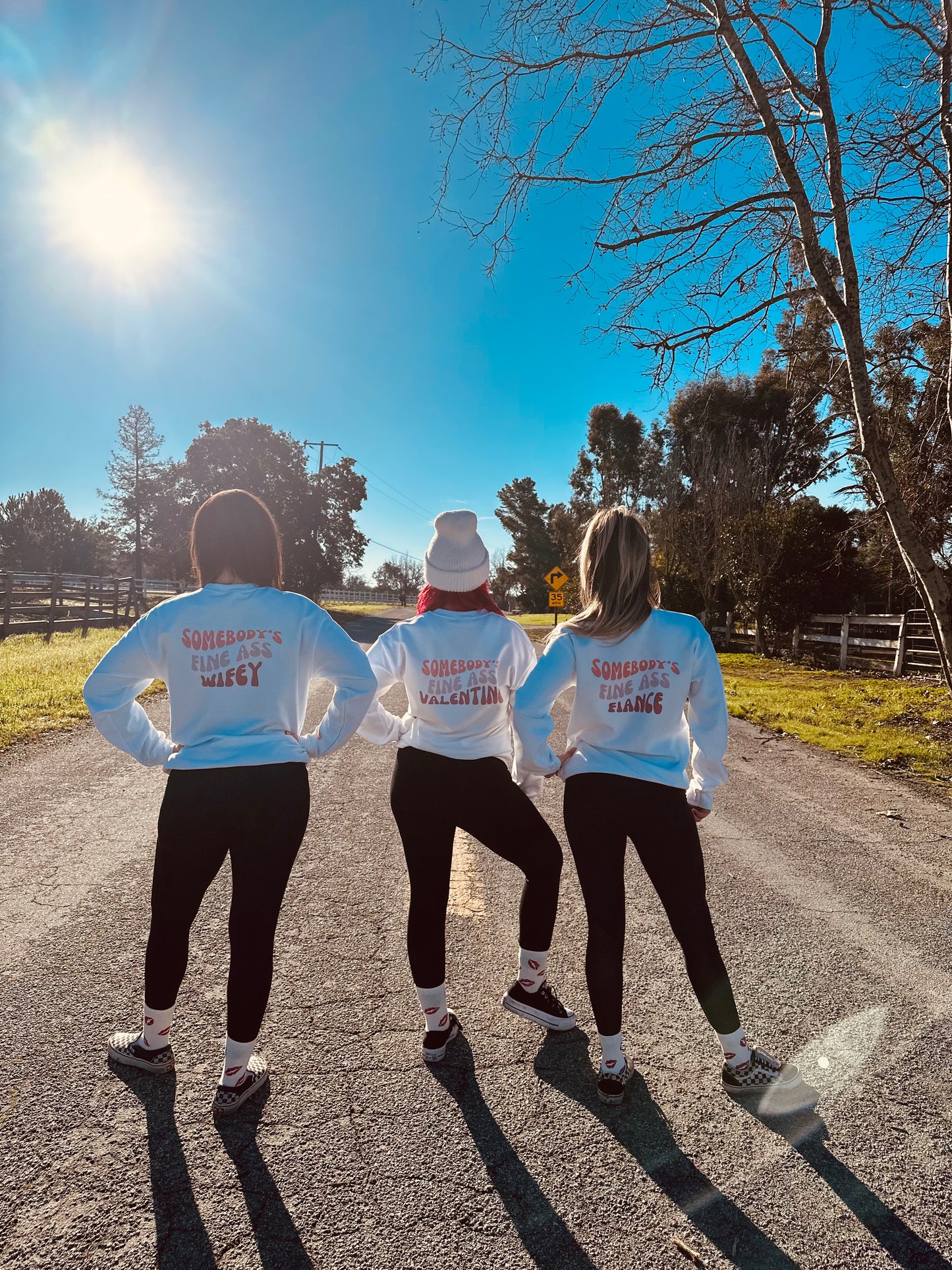 Somebody's Fine Ass Valentine Crewneck