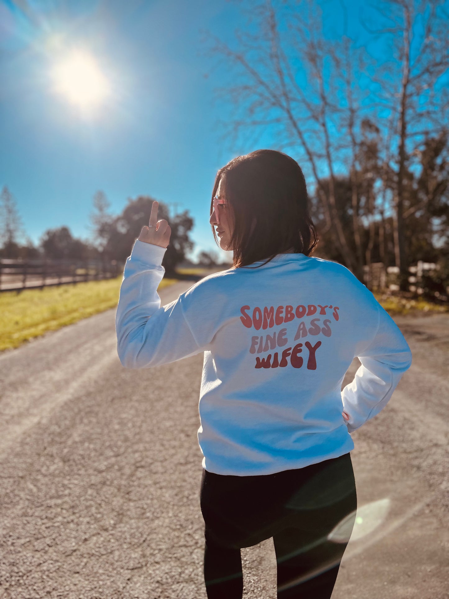 Somebody's Fine Ass Wifey Crewneck