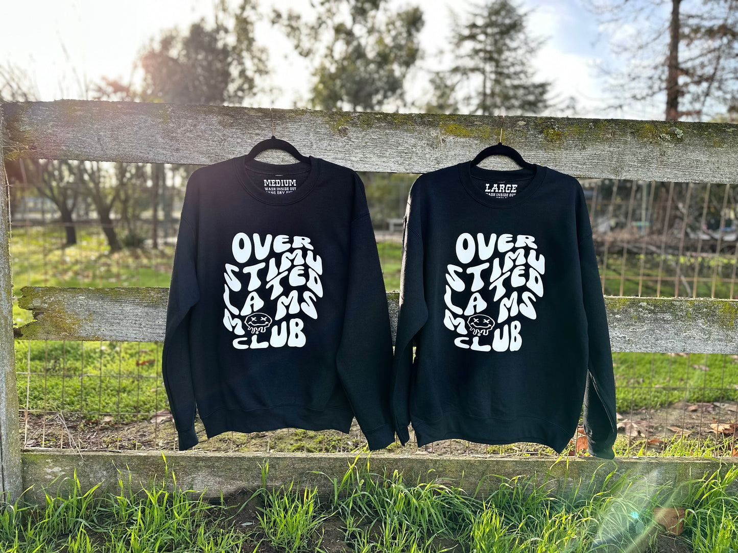 Overstimulated Moms Club Crewneck