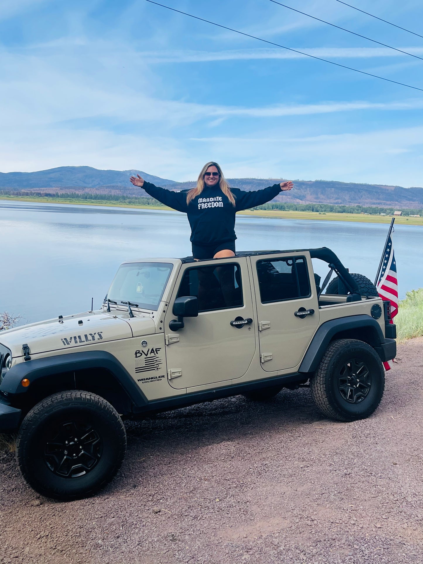 Mandate Freedom Hoodies