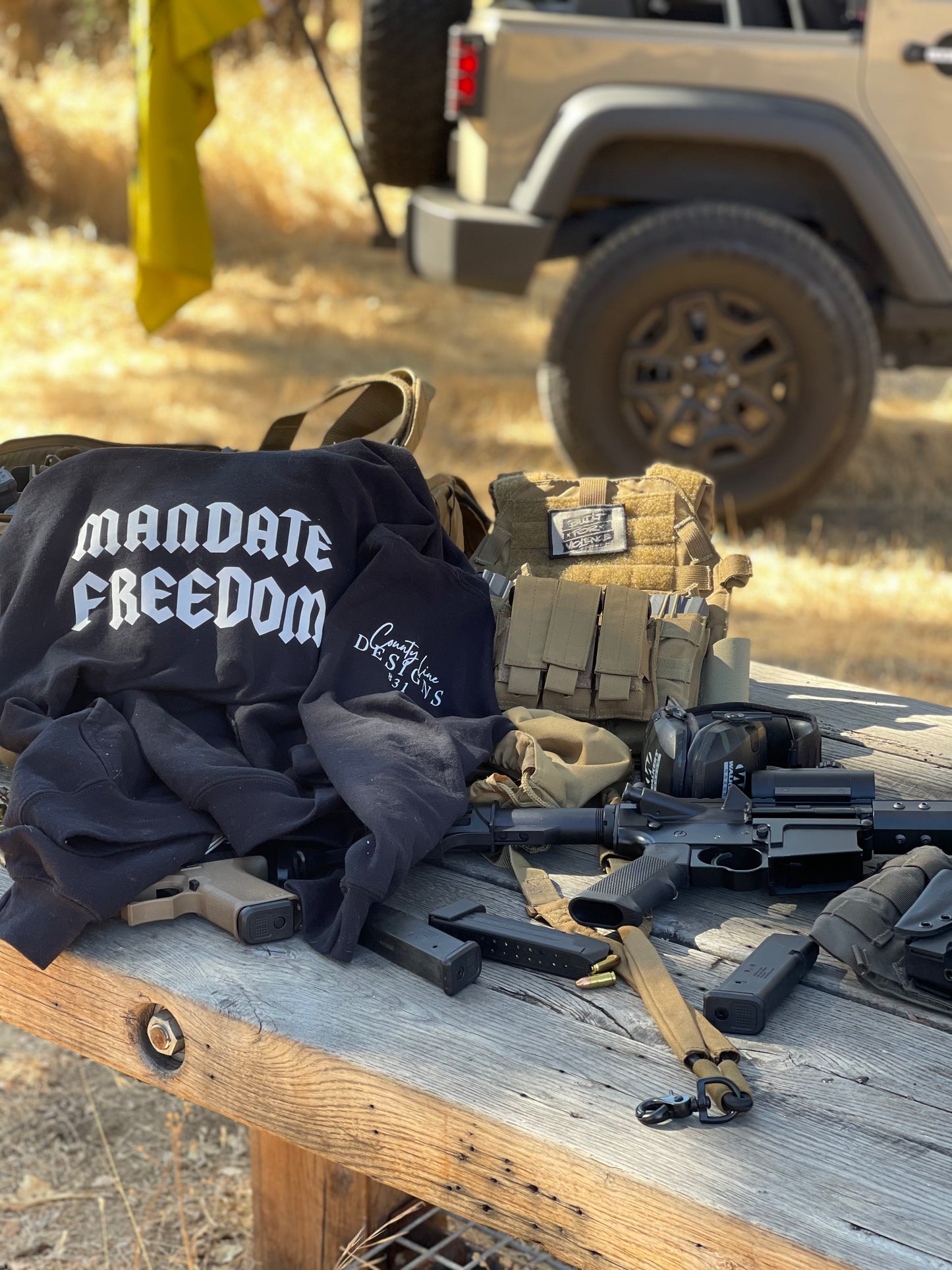 Mandate Freedom Hoodies