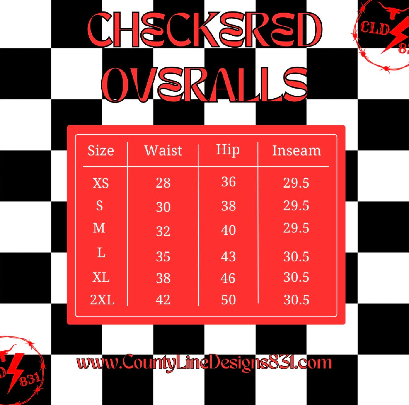 OG Checkered Overallz