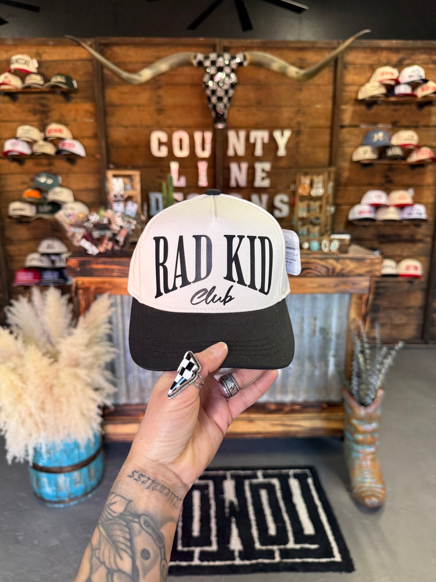 Rad Kid Club Youth Snapback