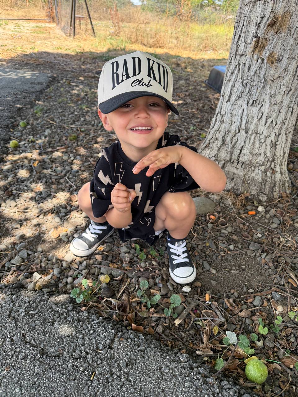 Rad Kid Club Youth Snapback