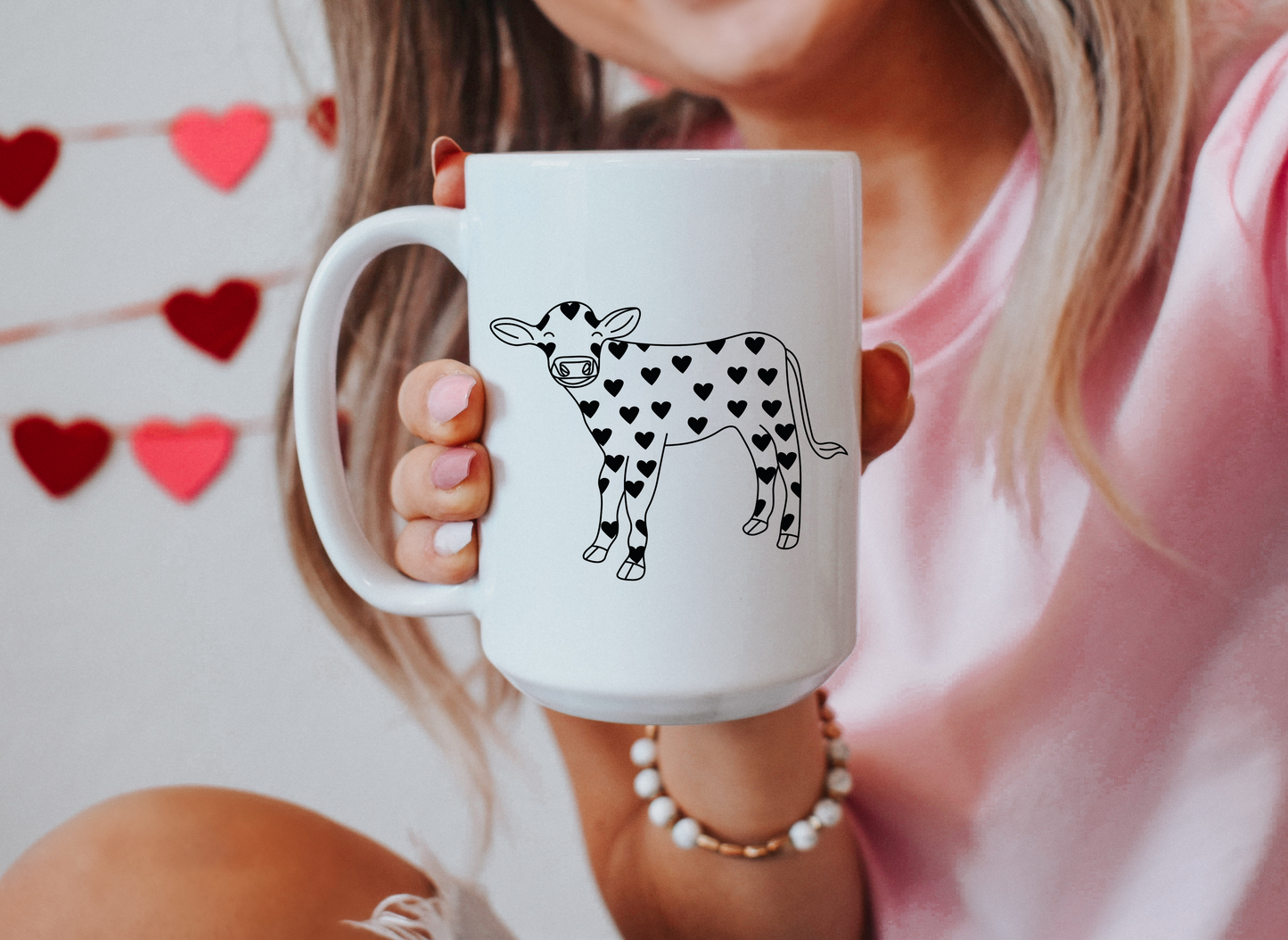 Valentine Heifer Mug