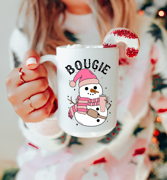 Bougie Snowman Mug
