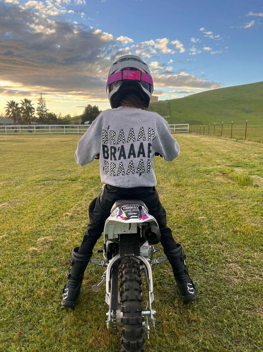 Braaap Youth Crewneck