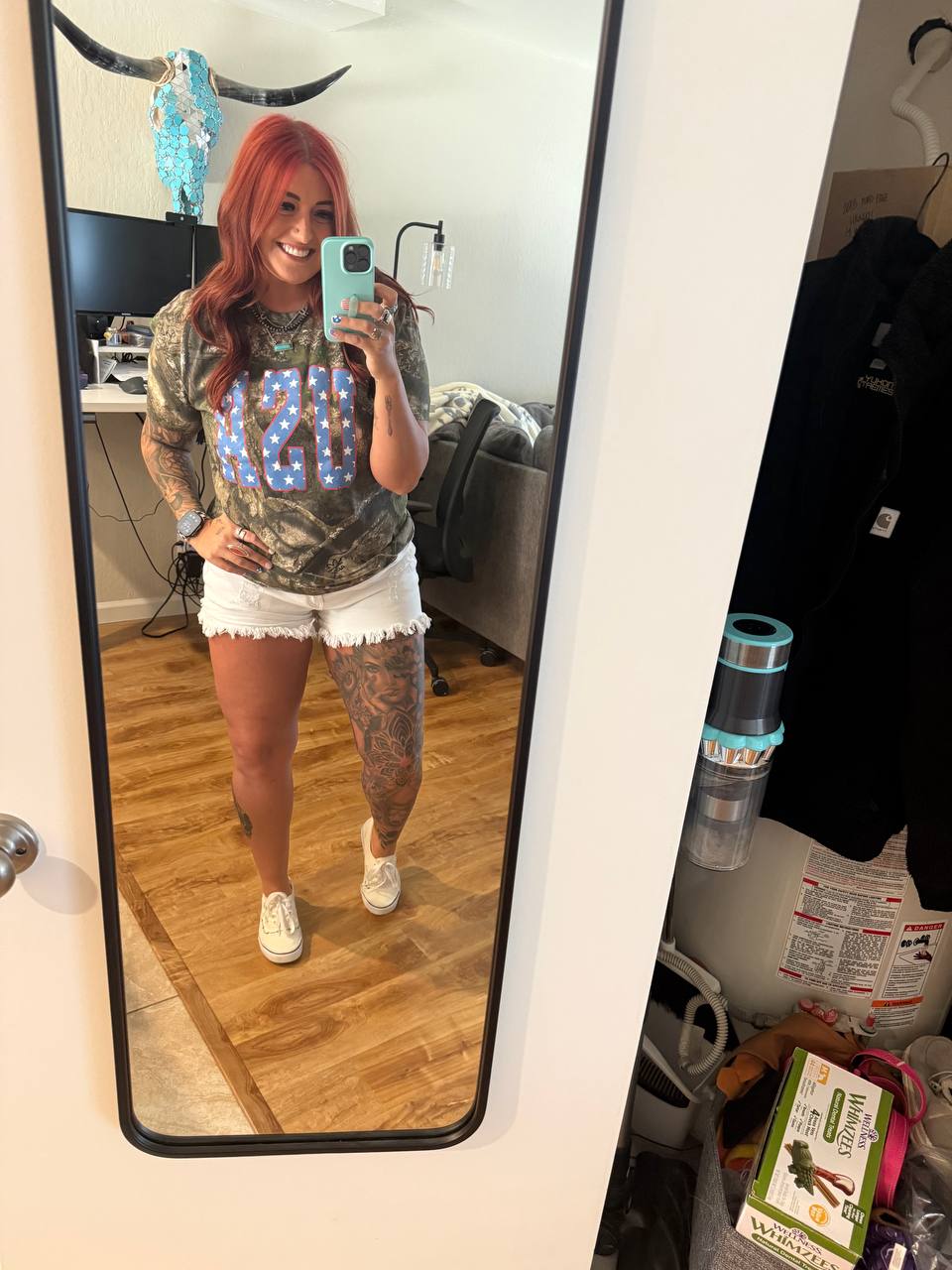 Camo USA Tee