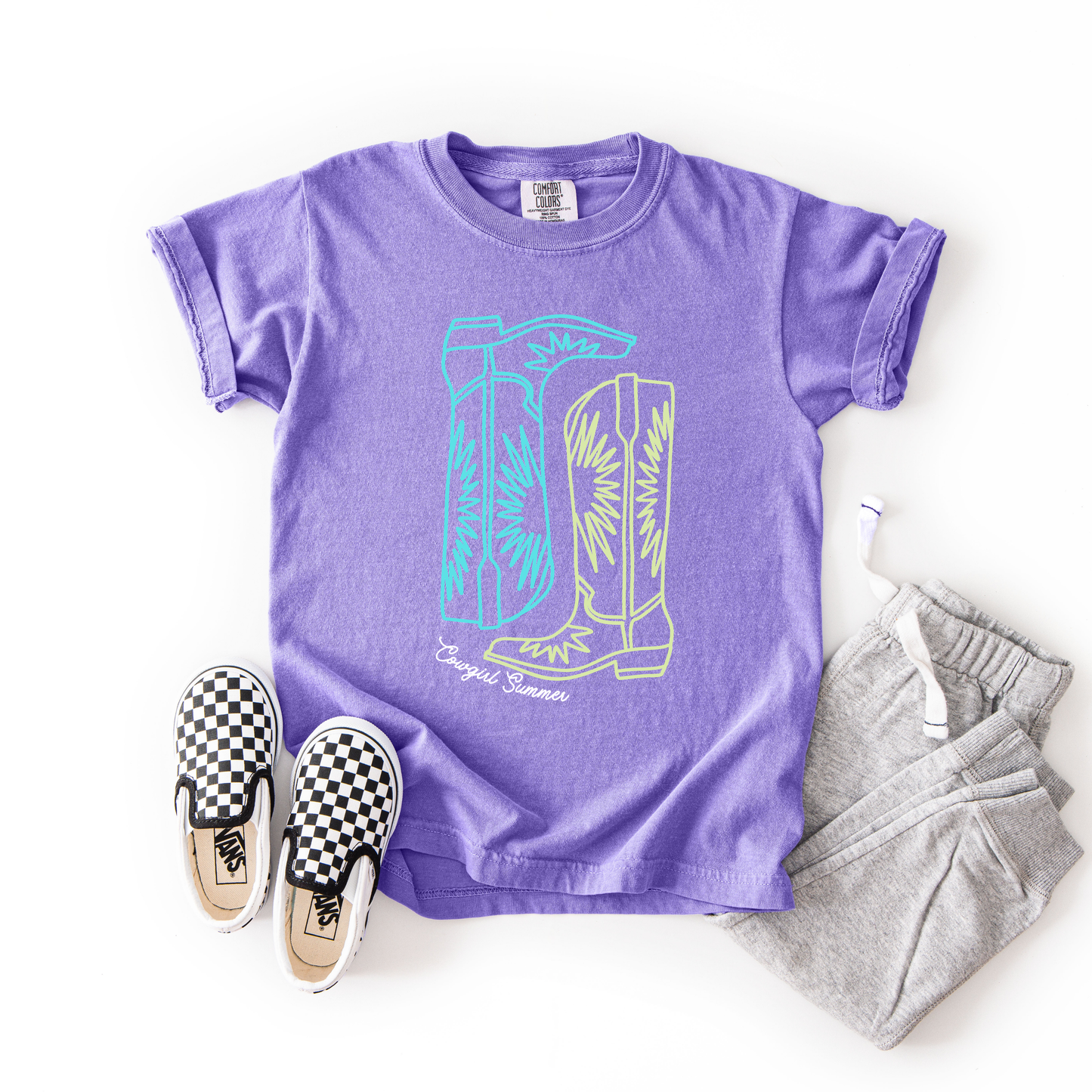 Cowgirl Summer Youth Tee