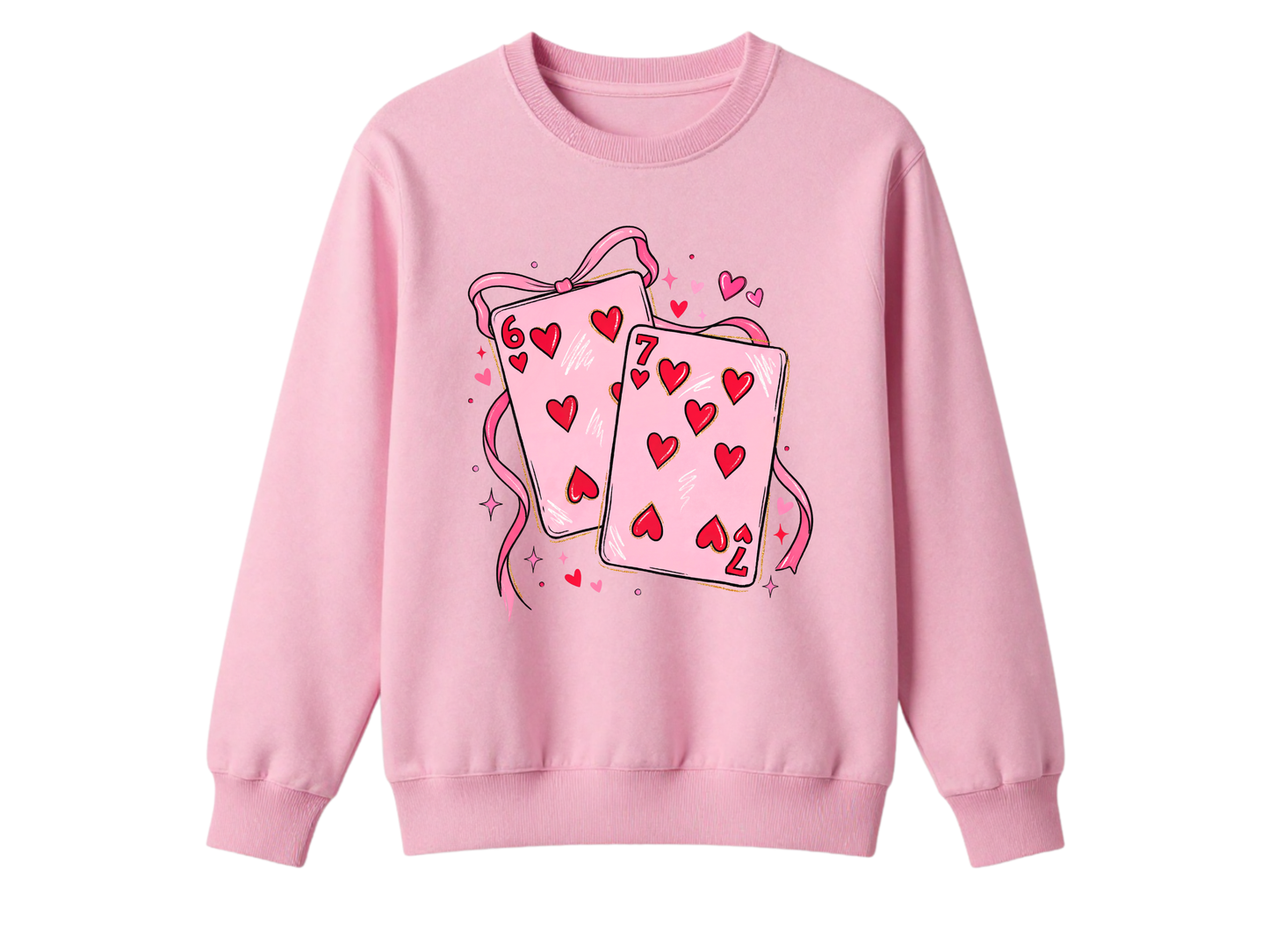 6 7 Youth Crewneck