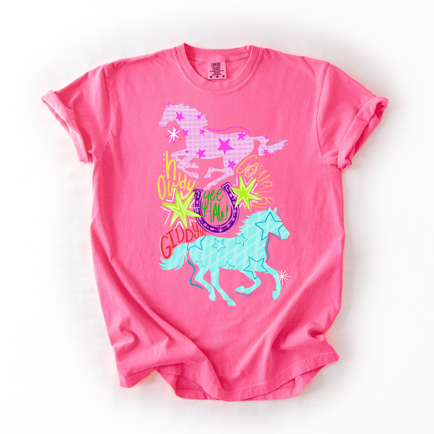 Giddy Up Cowgirl Youth Tee