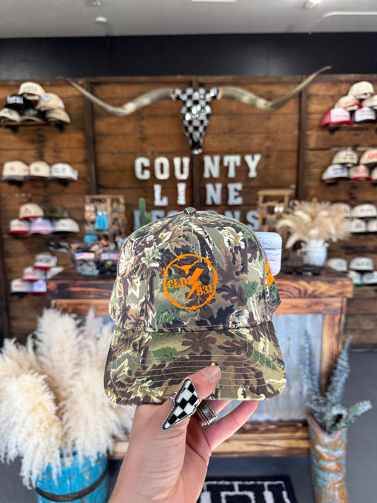 CLD831 Camo Snapback