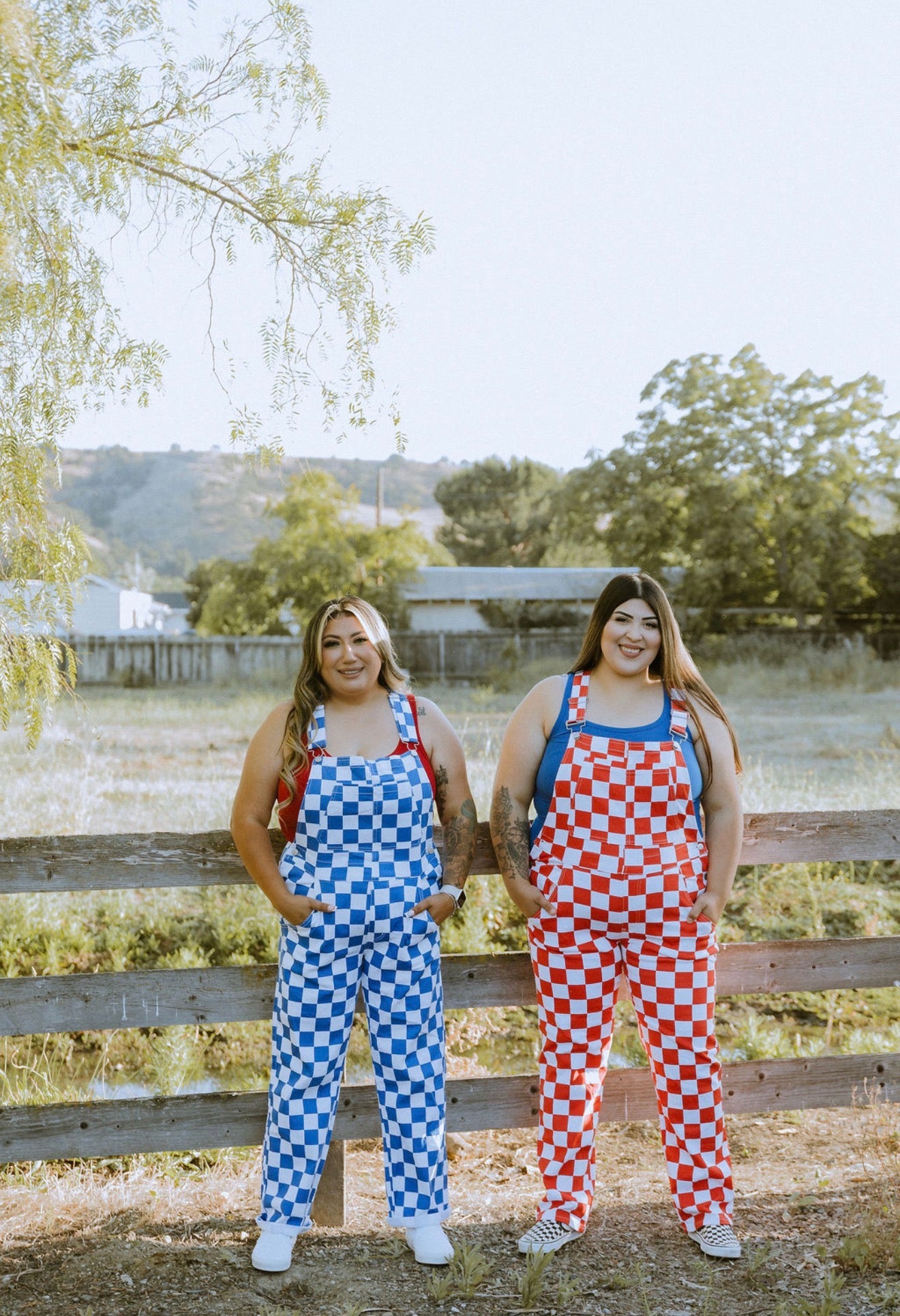 Red Checkered Overallz