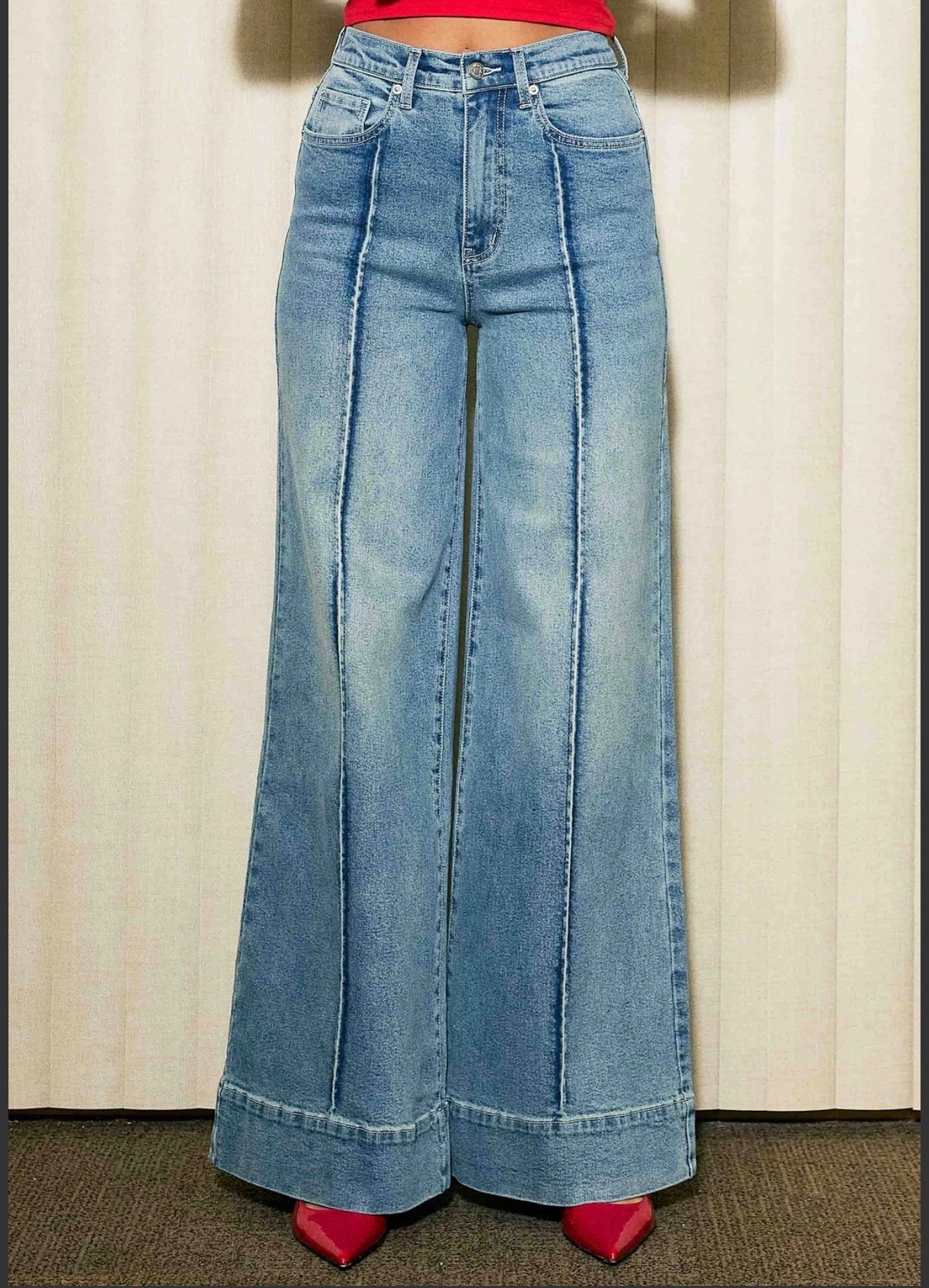 Pintuck Flares