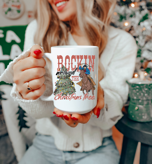 Rockin Around The Christmas Tree Mug