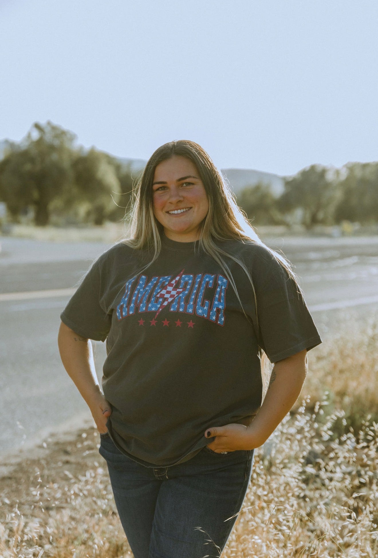 America Bolt Tee