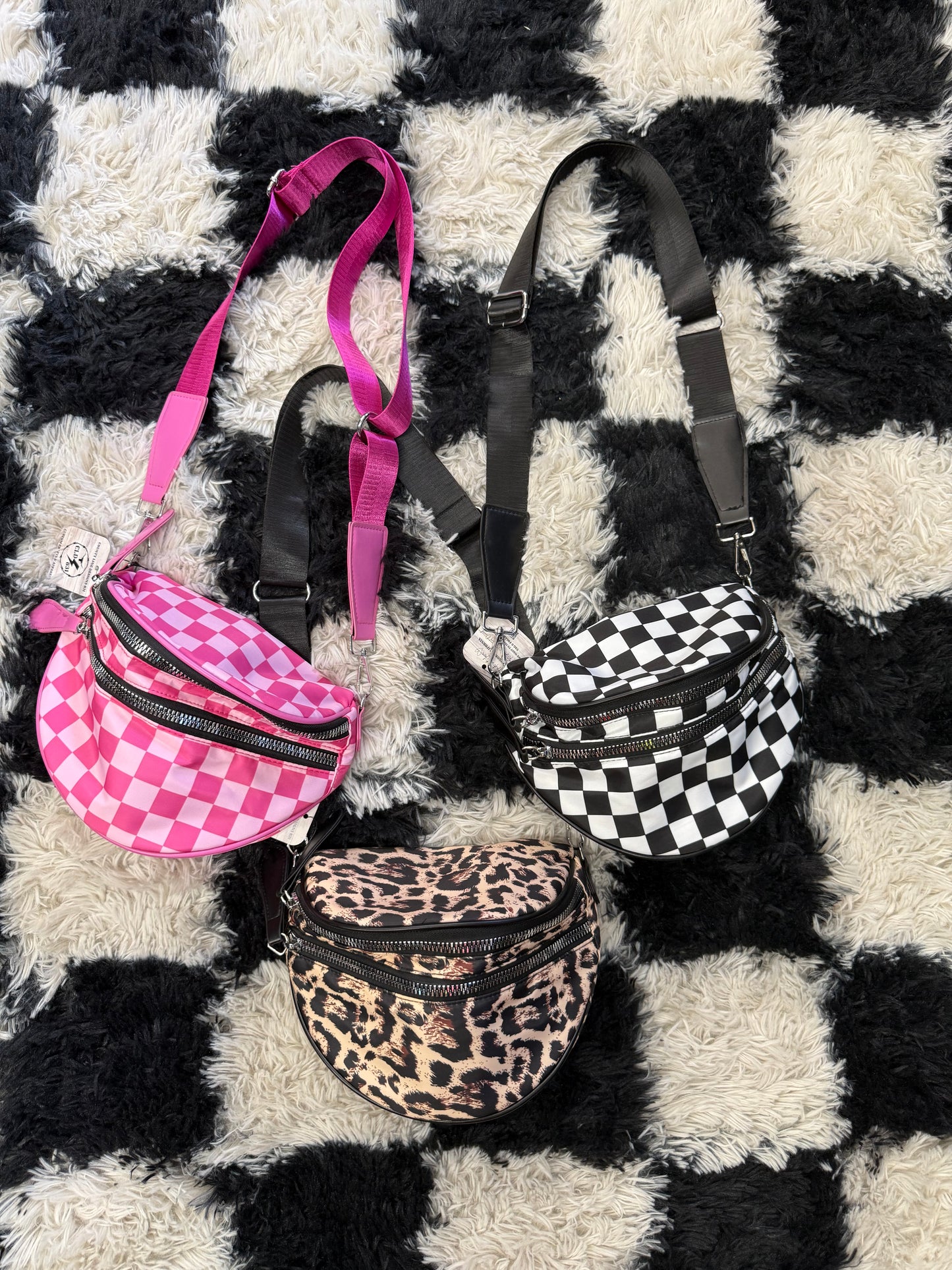 Mini Leopard Bum Bag