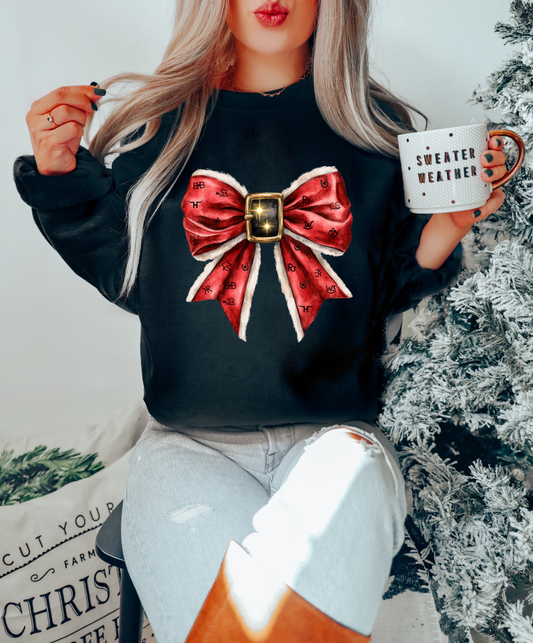 Howdy Hos & Bows Crewneck