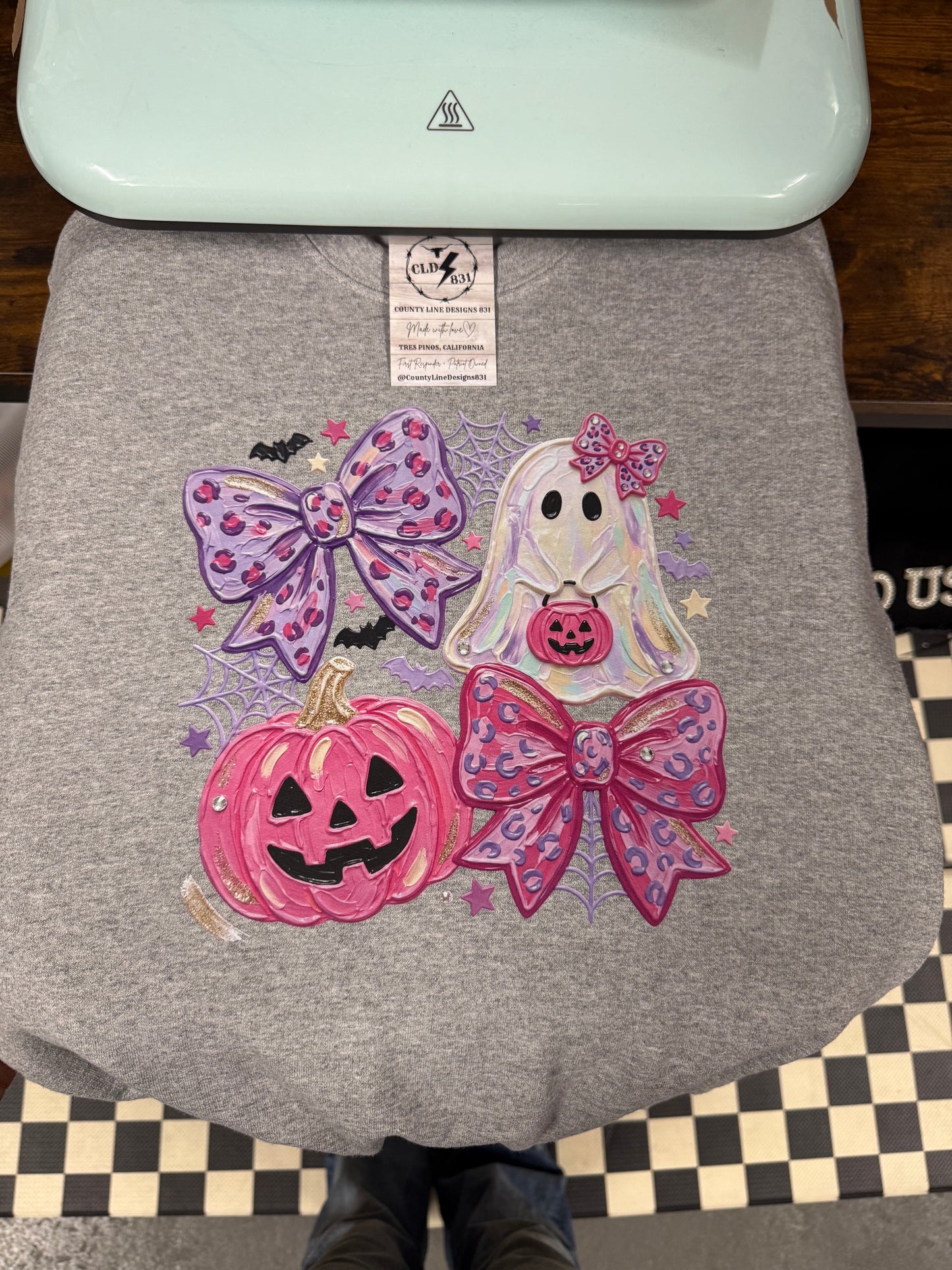 Ghosty Girl Youth Crewneck