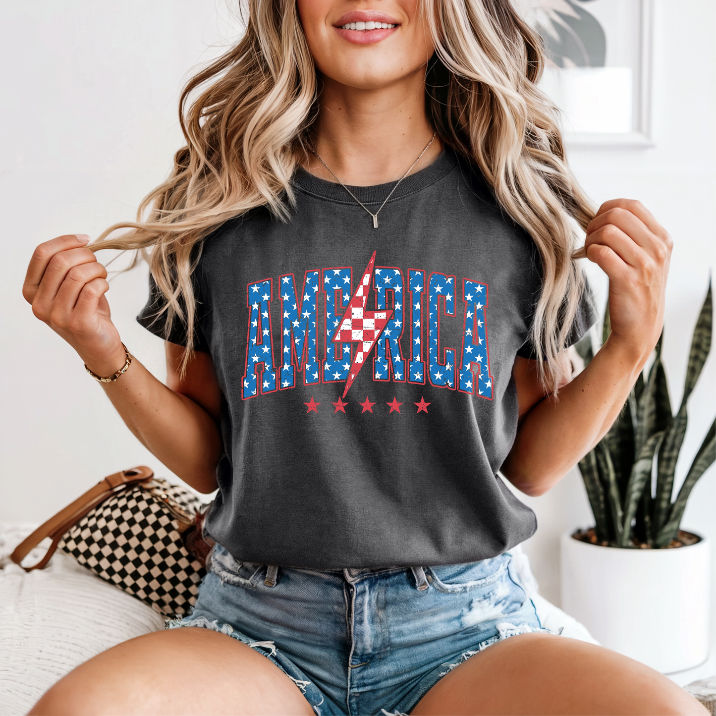 America Bolt Tee