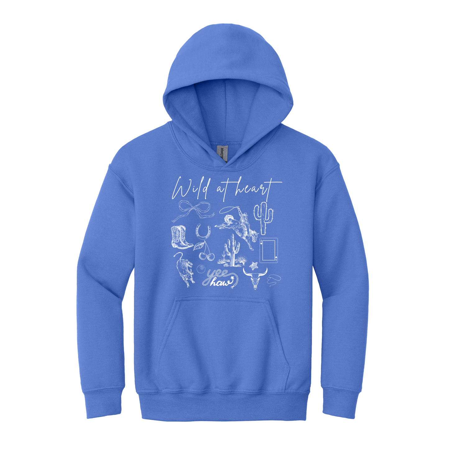Wild At Heart Youth Hoodie