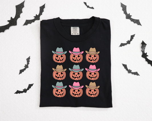 Cowboy Pumpkin Tee