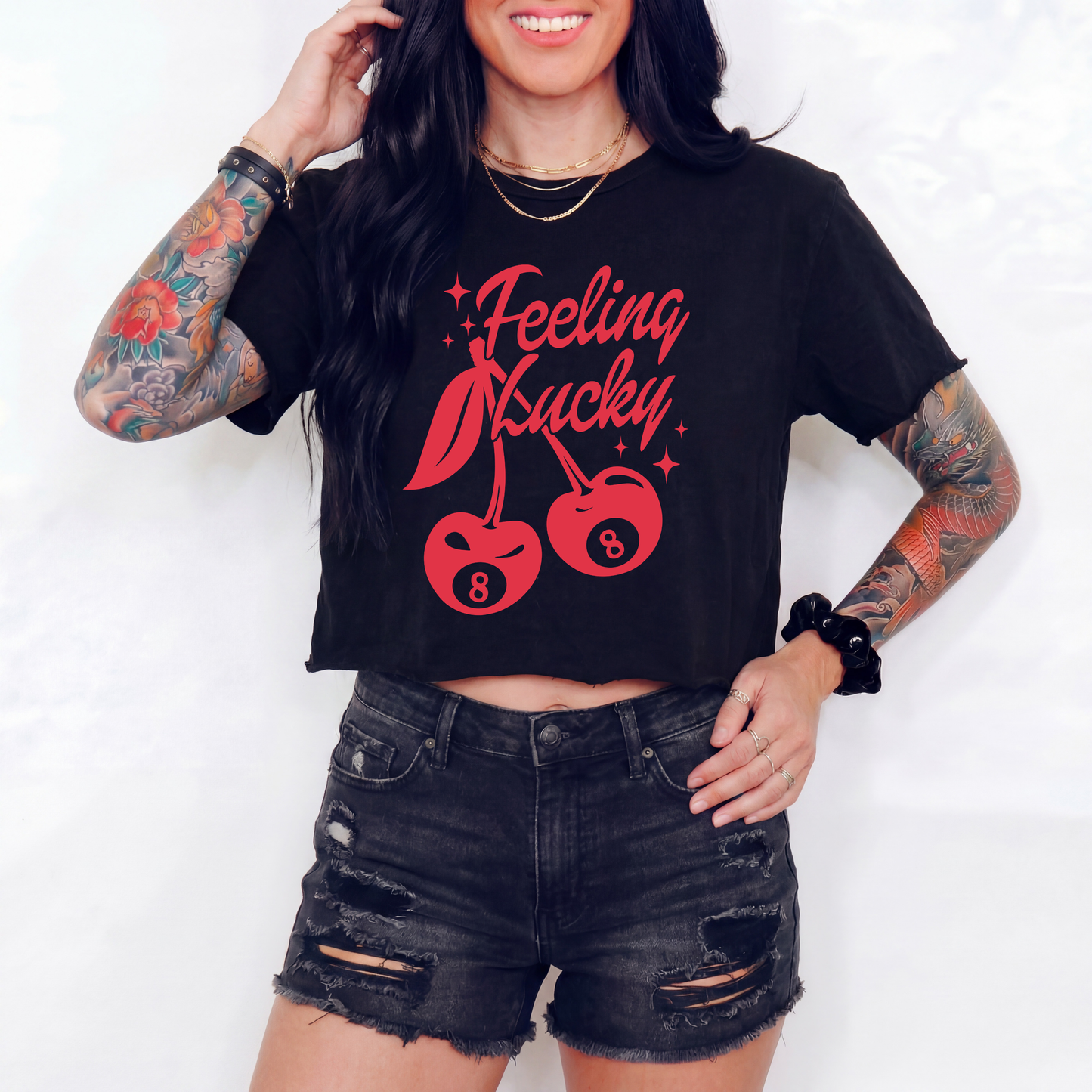 Feelin' Lucky Crop Top