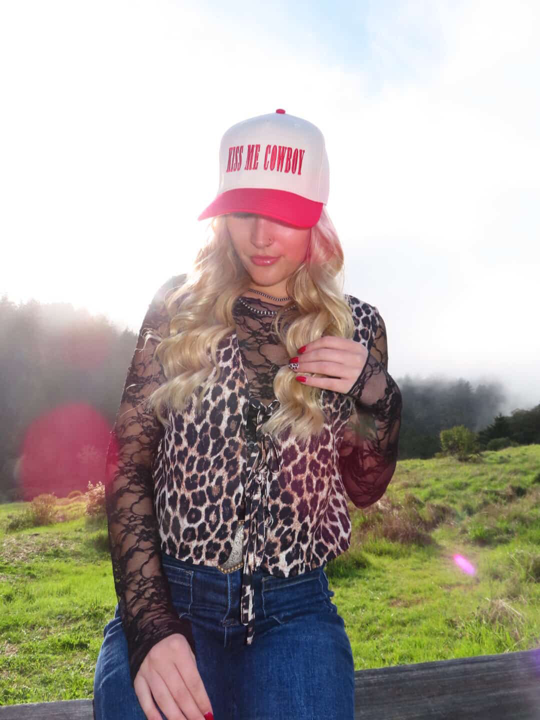 Kiss Me Cowboy Snapback