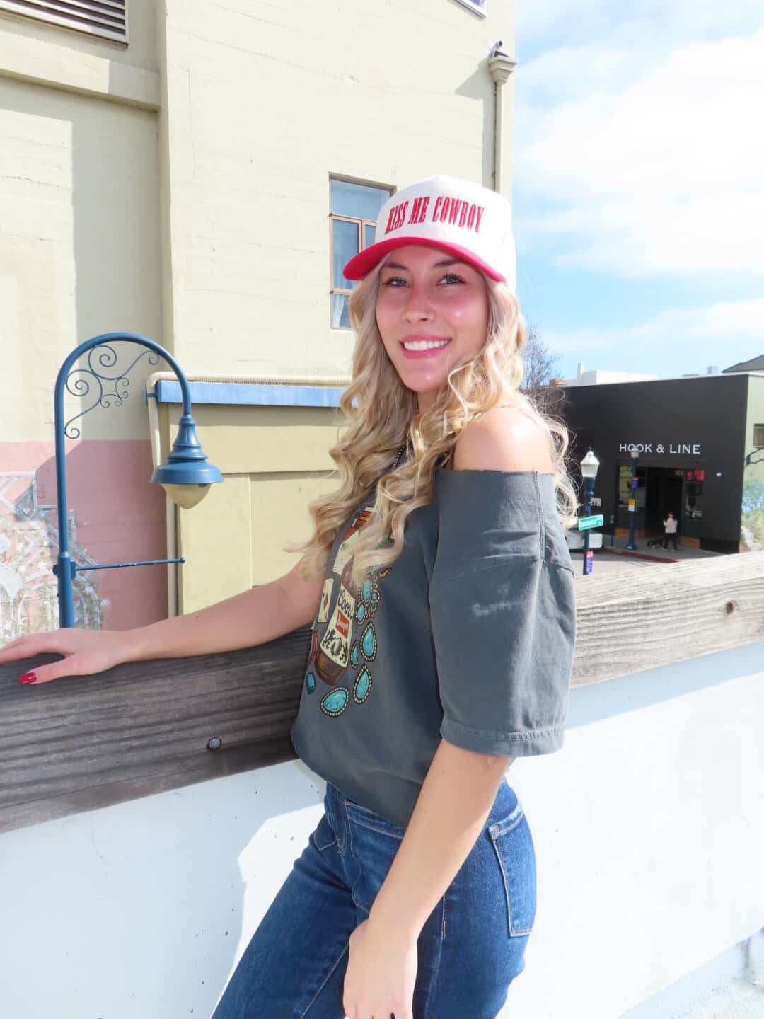 Kiss Me Cowboy Snapback