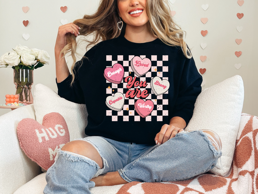 Positive Affirmations Crewneck