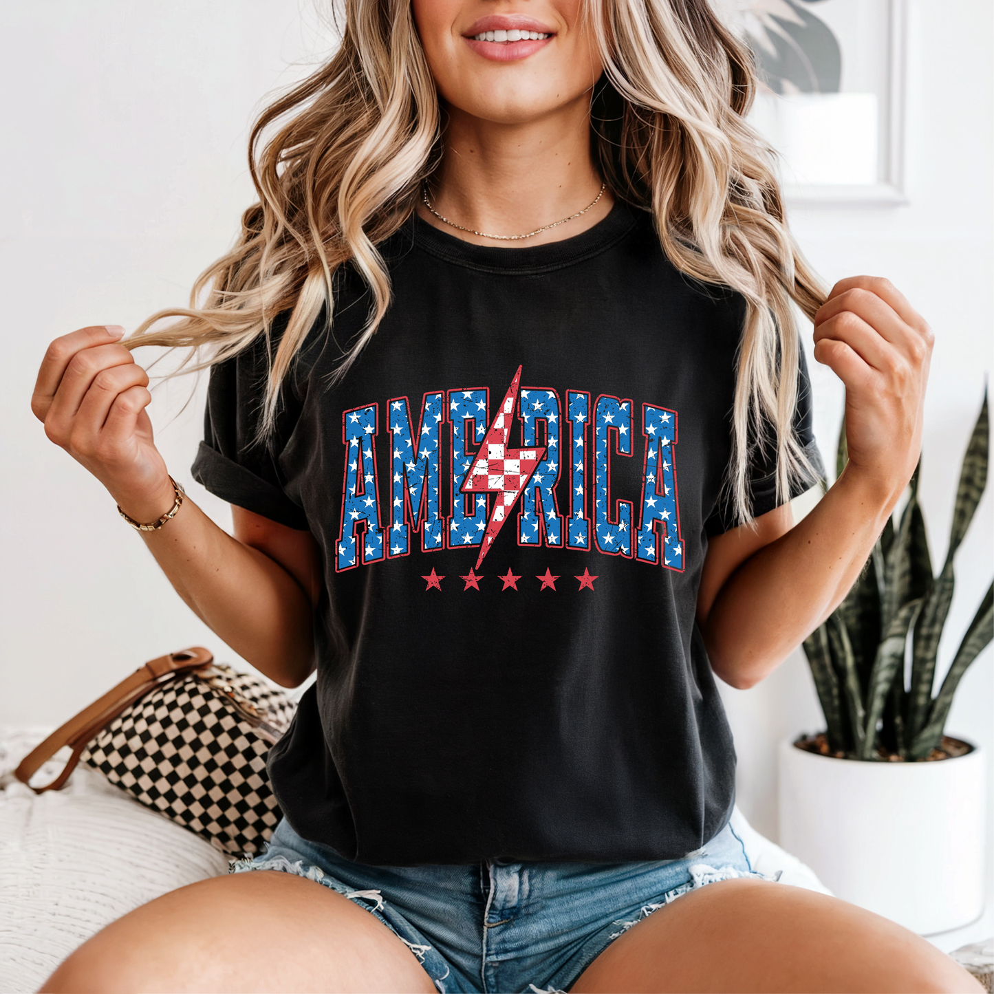 America Bolt Tee